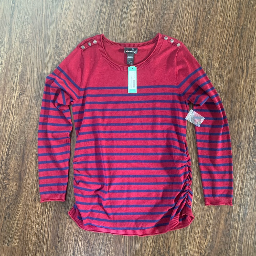 Love Always Women’s Rodney Button Detail Pullover